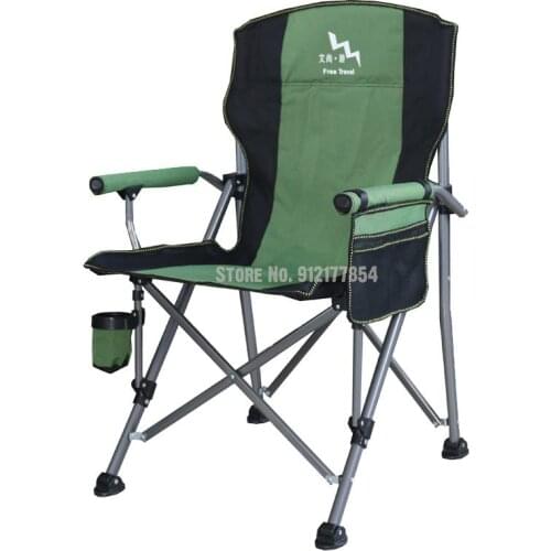 Outdoor Folding Stool Portable Fishing Chair Armchair Leisure Chair Beach Chair Fishing Chair Folding Raft Fishing Chair