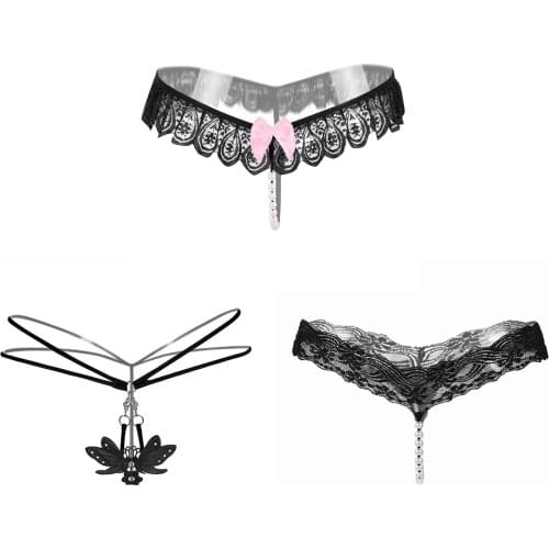 Sexy underwear Women Lady Thong Sexy Panties Thong Lace Pants Ladies Briefs Underwear Breathable Thong sous vetement femme