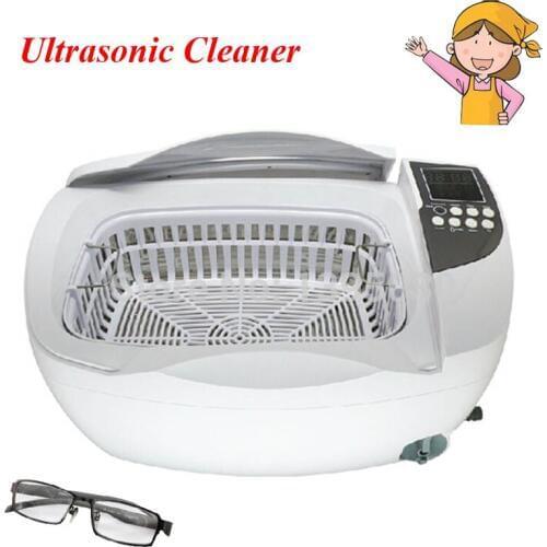 3L 80W Jewelry Ultrasonic Cleaner Stainless Steel Digital Water Heating Jewelry Cleaning Machine CD-4830
