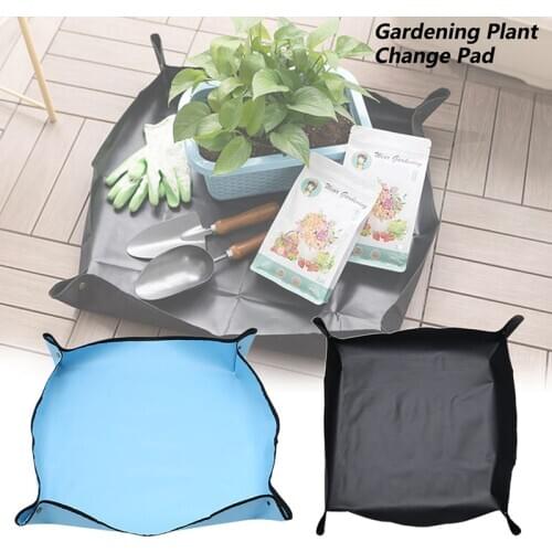 Plant Change Thicken Pad Reusable Waterproof Basin Land Cushion Square Gardening Mix Soil Lock Design Mat Flower Pot