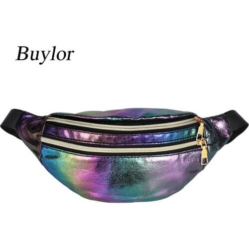 VIP Link for Buylor Women Waist Pack Holographic Fanny Pack Bum Bag Laser Belt Bag Designer Cute Waist Packs Phone Pouch