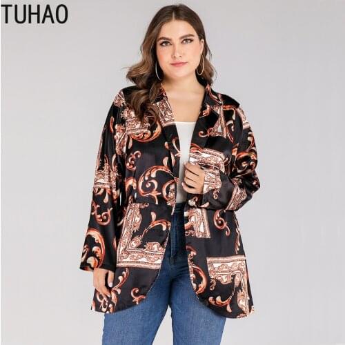 TUHAO 2020 Women Vintage Coats and Jackets Plus Size 4XL 3XL Female Casual Gothic Coat for Mother Retro Coat Clothing WM78