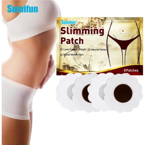 16pcs Fat Burning Losing Weight Plaster Cellulite Fat Burner Weight Loss Paste Belly Waist Slim Navel Patches Slimming Products