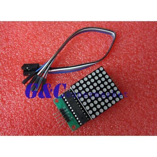5pcs MAX7219 Dot matrix module MCU ctrol Display module diy electronics