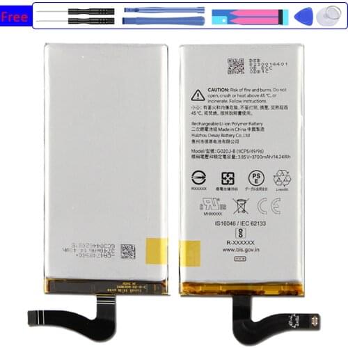 Battery G020J-B 3700mAh For Google Pixel 4 XL Pixel4 X Pixel 4XL Pixel4 XL Bateria