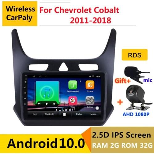 Android 10.0 car radio auto stereo for Chevrolet Cobalt 2 2011 2012 2013 2018 navigation GPS DVD Multimedia Player