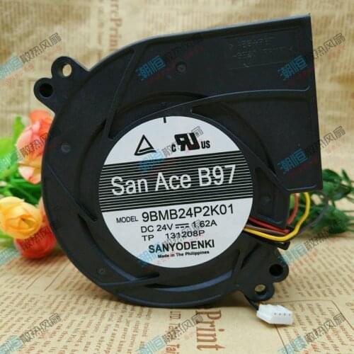 9BMB24P2K01 24V 1.62A 97*33mm large air volume Cooling Fan 4pin