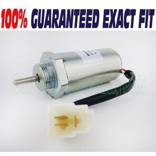 Fuel Shut off Solenoid 8972091152 24V for Isuzu Engine 4LE2 for Hitachi Excavator