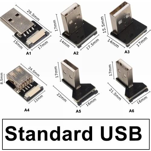 FFC Micro Mini USB FPV Slim Thin Flat Soft Flexible FPC Charge Cable For FPV Brushless Handheld Gimbal Monitor