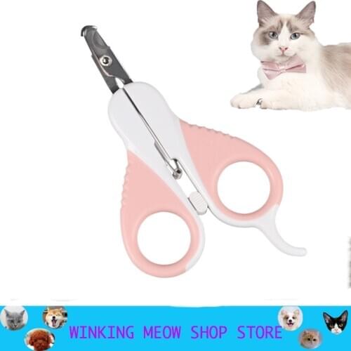 Cat Dog Grooming Nail Clippers Puppy Nail Clipper Trimmer Cutter Stainless Steel Dogs Cats Claw Nail Scissors Pet Toe Care