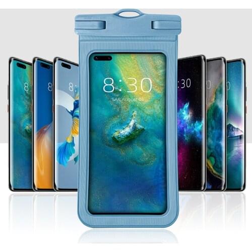 Mobile Phone Waterproof Bag Drift Diving Thick Barrier-Free Transparent Waterproof Mobile Phone Case SAL99