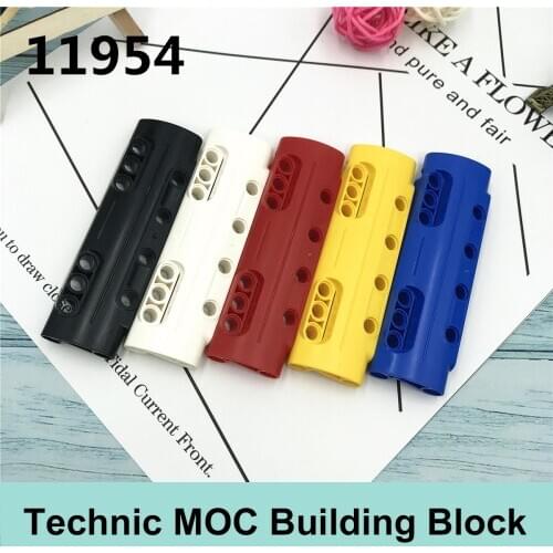 5PCS Compatible with Major Brand Moc Parts 11954 3x11x2 with 10 Hole Technology Panel Gifts Toys