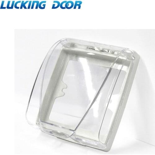 Outdoor switch waterproof protective cover doorbell switch rain cover for access control system