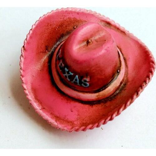 New Handmade Painted American Dexa Hat 3D Fridge Magnets Tourism Souvenirs Refrigerator Magnetic Stickers