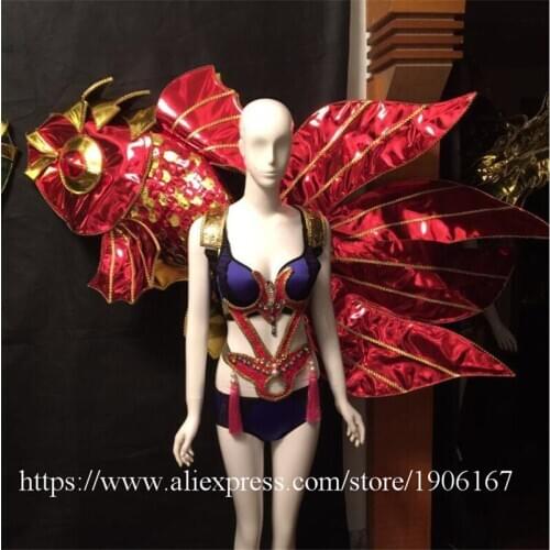 Catwalk Show Fish Clothing Sexy Lady Nightclub Party Stage Wear TV Show Model Evening Dress Clothes Women Ballroom Costume
