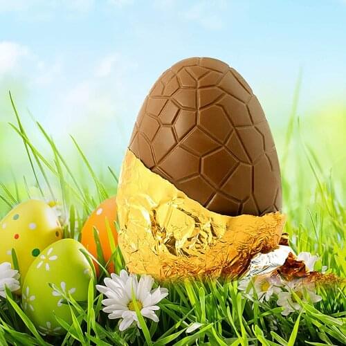 Easter egg large 3D dinosaur egg chocolate mold giant ostrich egg chocolate cake icing Technology decoration mold