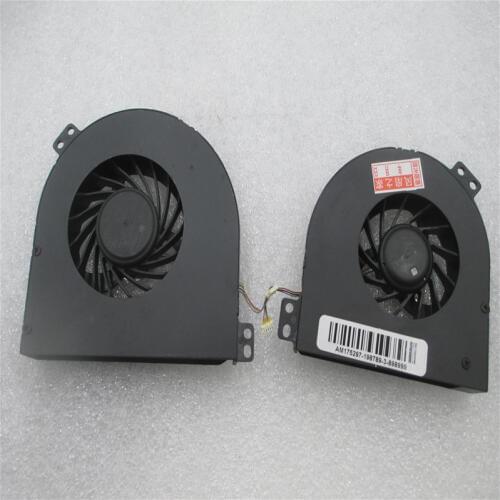 CPU GPU Fan for DELL Precision M4600 02HC9 002HC9 MG75150V1-C010-S99 MG75150V1-C000-S99 05PJ49 490109v00-H17-G 49010A200-H17-G