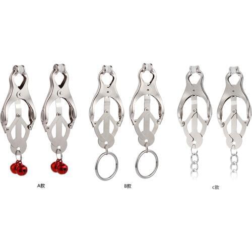 Sex Slave Nipple Clamps Bdsm Bondage Restraints Erotic Nipple Clamp Teasing Torture For Couples Pinzas Pezones Papilla Clip