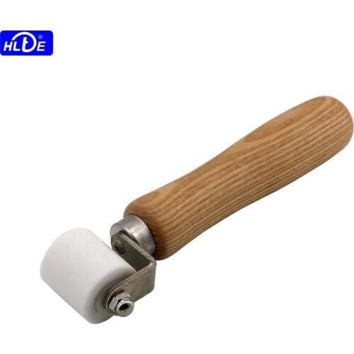 High Temperature Resistant 30mm white pressure roller Use with hot air gun heat gun plastic welder for PVC Welding