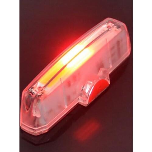 Bicycle Tail Light USB Rechargable Light Bicycle Accessories ABS Waterproof High Brightness Bike Brake Light for Cycling