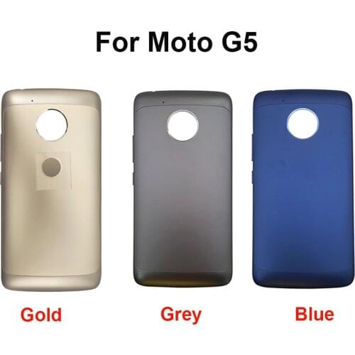 Battery Back Cover For Moto G5 Housing Case Replacement Repair Spare Parts