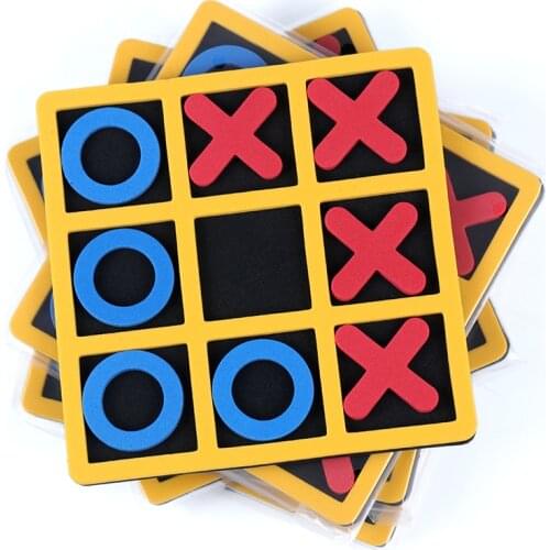 1PC Parent-Child Interaction Leisure OX Chess Funny Developing Intelligent Educational Toys Puzzles Game Kids Gift