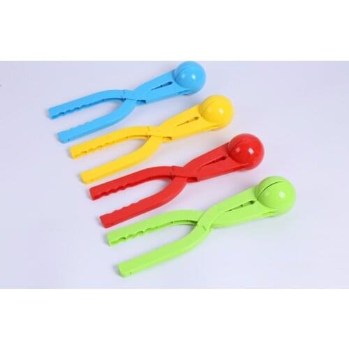 10pcs Winter Double Snow Ball Toys Maker Sand Mold Tool Kids Lightweight Compact Scoop Snowball Fight Outdoor Sports Game Toys