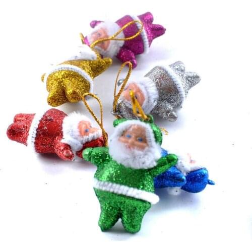10PCS/Multi-Christmas Tree Hanging Home Decoration Party Direct Delivery Christmas Santa Pendant Home Christmas Decorations2021