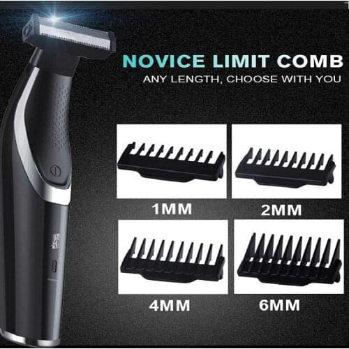 Mens Shaving Head Electric Razor USB Rechargeable Multifunctional Lightweight Small Unisex Stainless Steel Shaving Knife