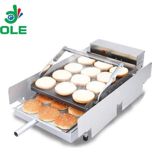 Commercial Multi-layer Heating Hamburger Machine Roast Hamburger Bakery Equipment