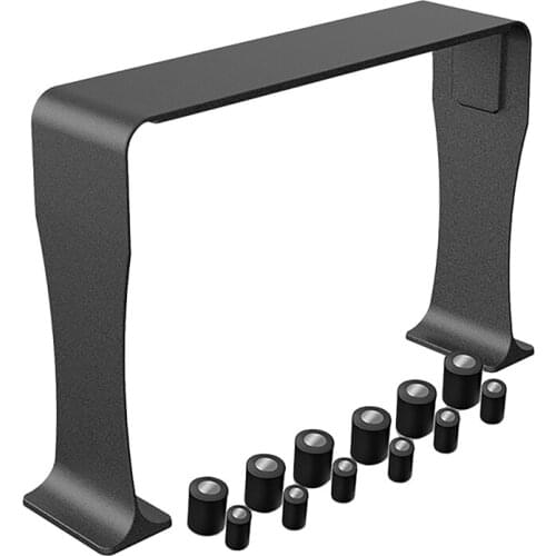 Professional Makeup Brush Holder Partial Stainless Steel Iron Makeup Brush Storage Rack Makeup Brush Drying Rack