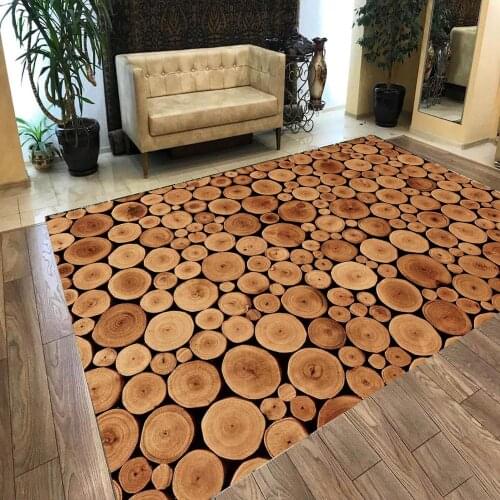 Wood Blocks Patterned Non Slip Floor Carpet,Teens Carpet Modern Carpet,3d Digital Printing Carpet, turkish Rug,Soft Carpet