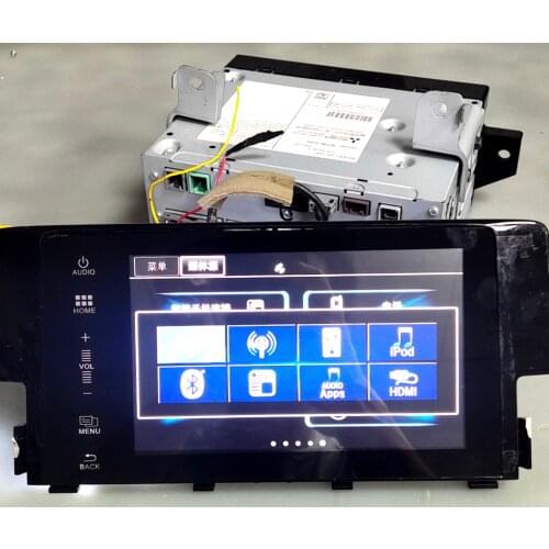 7 Inch Touch Screen Glass Digitizer Fit 10 TH Honda Civic 2016-2020 Year Car DVD Radio Audio Multimedia Player GPS Navigation