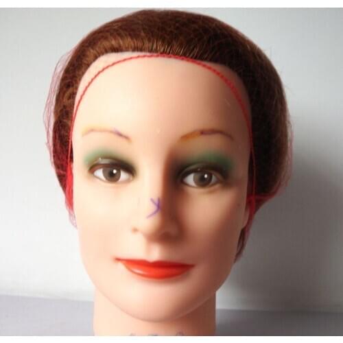 5mm invisible hairnet disposable hairnet 20inch black color