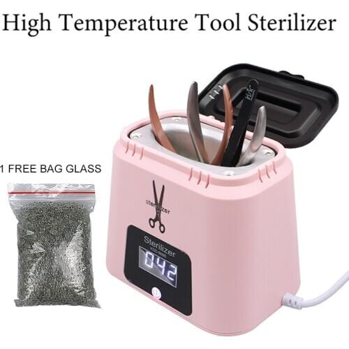 OOS sterilizer manicure High Temperate alcohol Sterilizer Box uv Sterilizer with LCD Display uv Disinfection Box Salon equipment