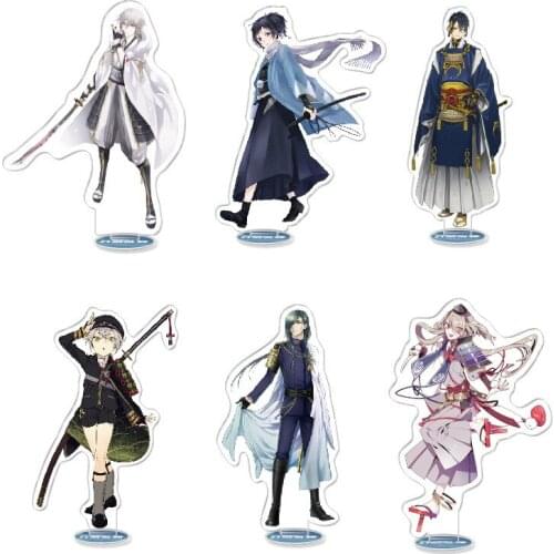 Touken Ranbu Online Mikazuki Munechika The Sword Dance Acrylic Stand Figure Plate Collection Model Toy Gifts Cosplay Desk Decor