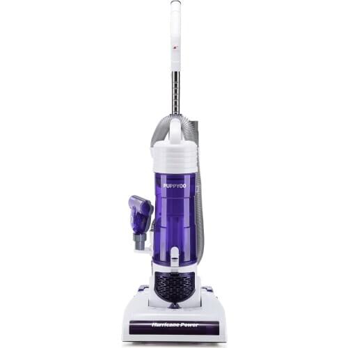 PUPPYOO Low Noise Home Rod Vacuum Cleaner Handheld Large Dust Capacity Collector Household Powerful Suction Aspirator S7