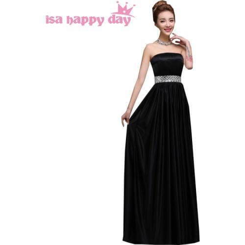 Dressed de festa dress longo women black long evening dress to party 2020 new arrival social cheap red carpet dresses H2265