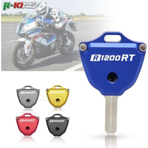 Motorcycle Decoration Key Cover Creative For BMW R1200RT R1200 RT CNC Aluminum Keys Case Shell Embryo Key Cover shell protection