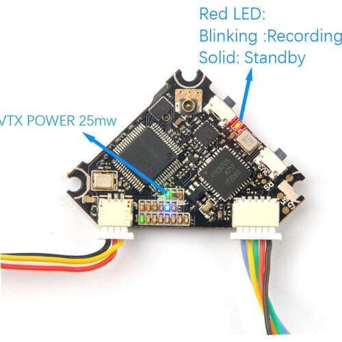 Happymodel Diamond VTX 5.8G 40ch 25mw-200mw Switchable VTX DVR for Mobula7 Reddevil Trashcan RC FPV Racing Drone In Stock