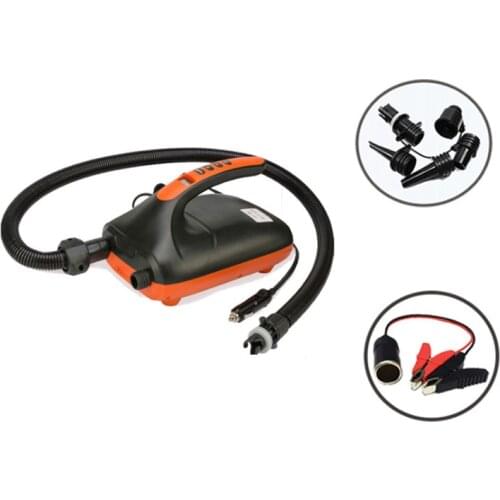 HT-782 Portable High Pressure Electric Inflatable Air Pump Programmed Intelligent LCD Digital Controller 12V Rechargeable Pump