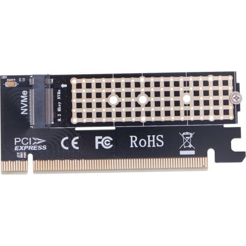 M-Key PCI-e X4 X8 X16 Adapter Card PCIE 3.0 m.2 NVME Full Speed Expansion Adapter Card