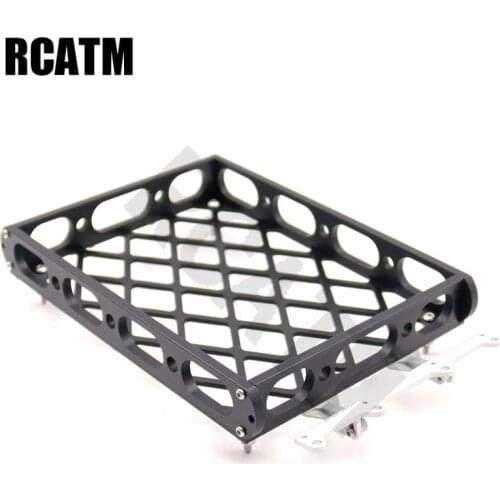 Metal CNC Alloy Roof Luggage Rack Decoration for 1/10 RC Crawler Car Traxxas TRX4 TRX6 G63 AXIAL SCX10 AX103007 D90 D110 TF2