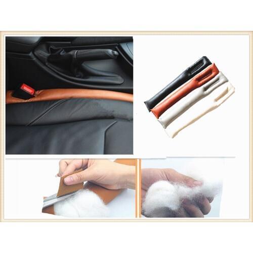 Car seat slot leakproof protection to avoid falling microfiber leather for Nissan NISS LIVINA MARCH X-TRAIL TIIDA