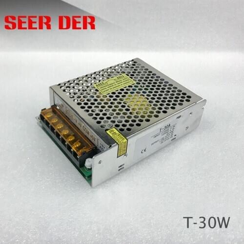 T-30 Non-waterproof 30W 5V -5V 12V -12V Triple output PSU 30W Triple switching power supply