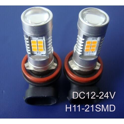 High quality 12/24VAC/DC 10W High power Car H11 Led Fog Lamp,Auto H8 Led Bulb Lamp light free shipping 5pcs/lot