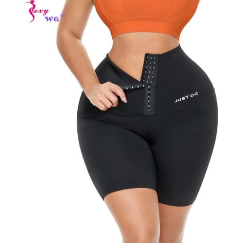 SEXYWG Shapewear Leggings Women Body Shaper Slimming Pants High Waist Trainer Shaper Shorts Tummy Control Panties Gym Leggings