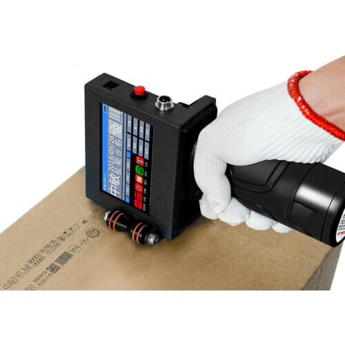 ZM-620 fully intelligent handheld Inkjet Printer Ink Date Words Code QR Code Barcode Logo Marking 600DPI portable