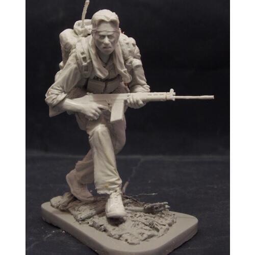1/16 Resin Model Building Kit Figure Scout