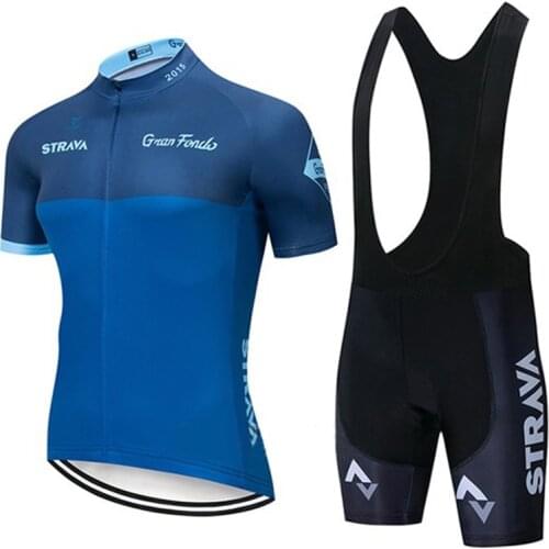 2021 Summer New Bike Outfit Cycling Men And Women Clothing Road Bike Quick Drying Anti-UV Bicycle Jersey Suits Trek Riding Sets